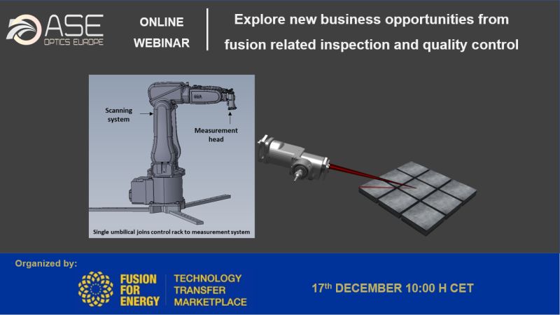 High precision inspection and metrology / F4E Technology Transfer